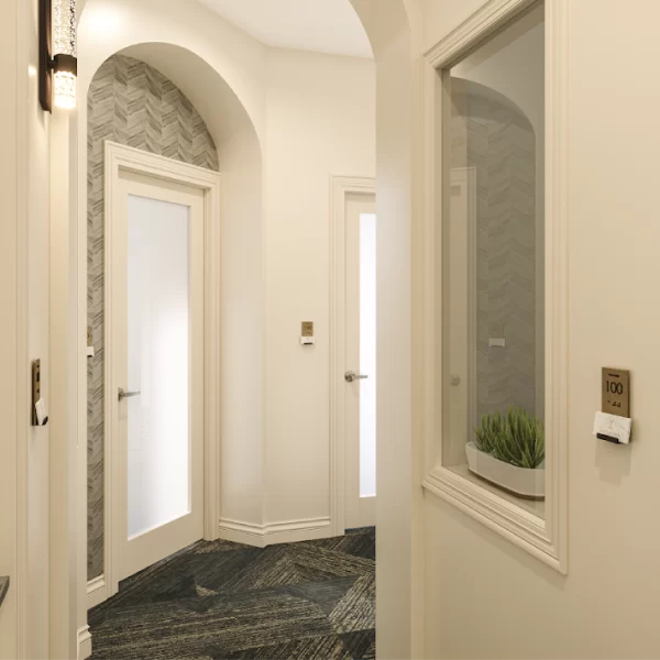 Phenix Salon Hallway